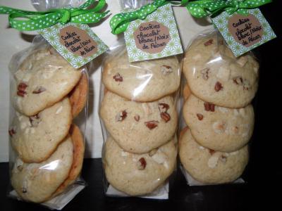 Cookies chocolat blanc et noix de Pécan